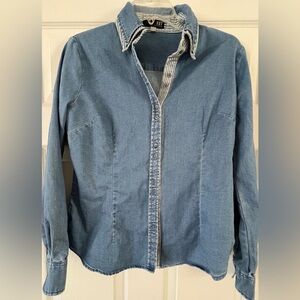 Kut from the Kloth Denim Shirt